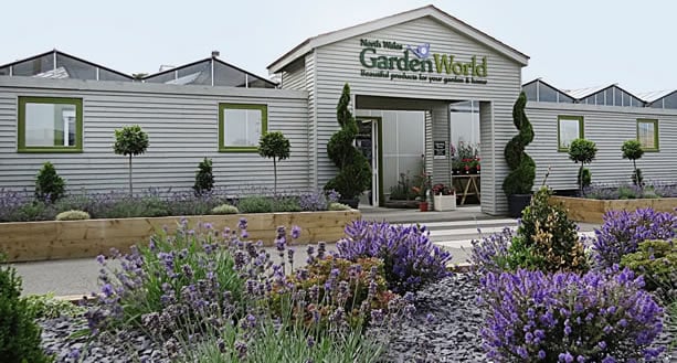 North Wales Garden World Entrance